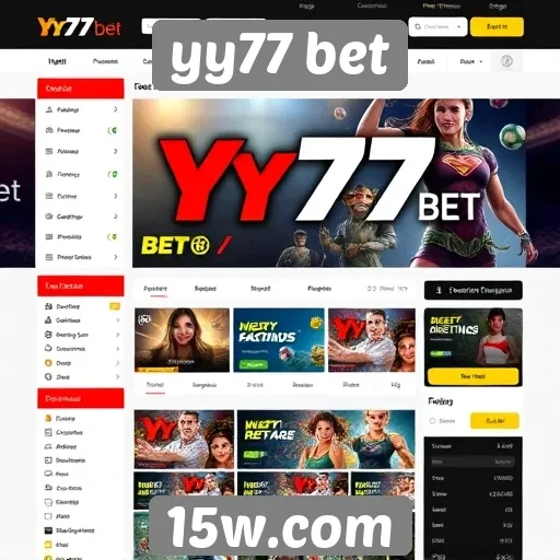 Interface e usabilidade do site yy77 bet avaliadas
